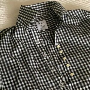 Rochelle Behrens The Shirt in black-white check